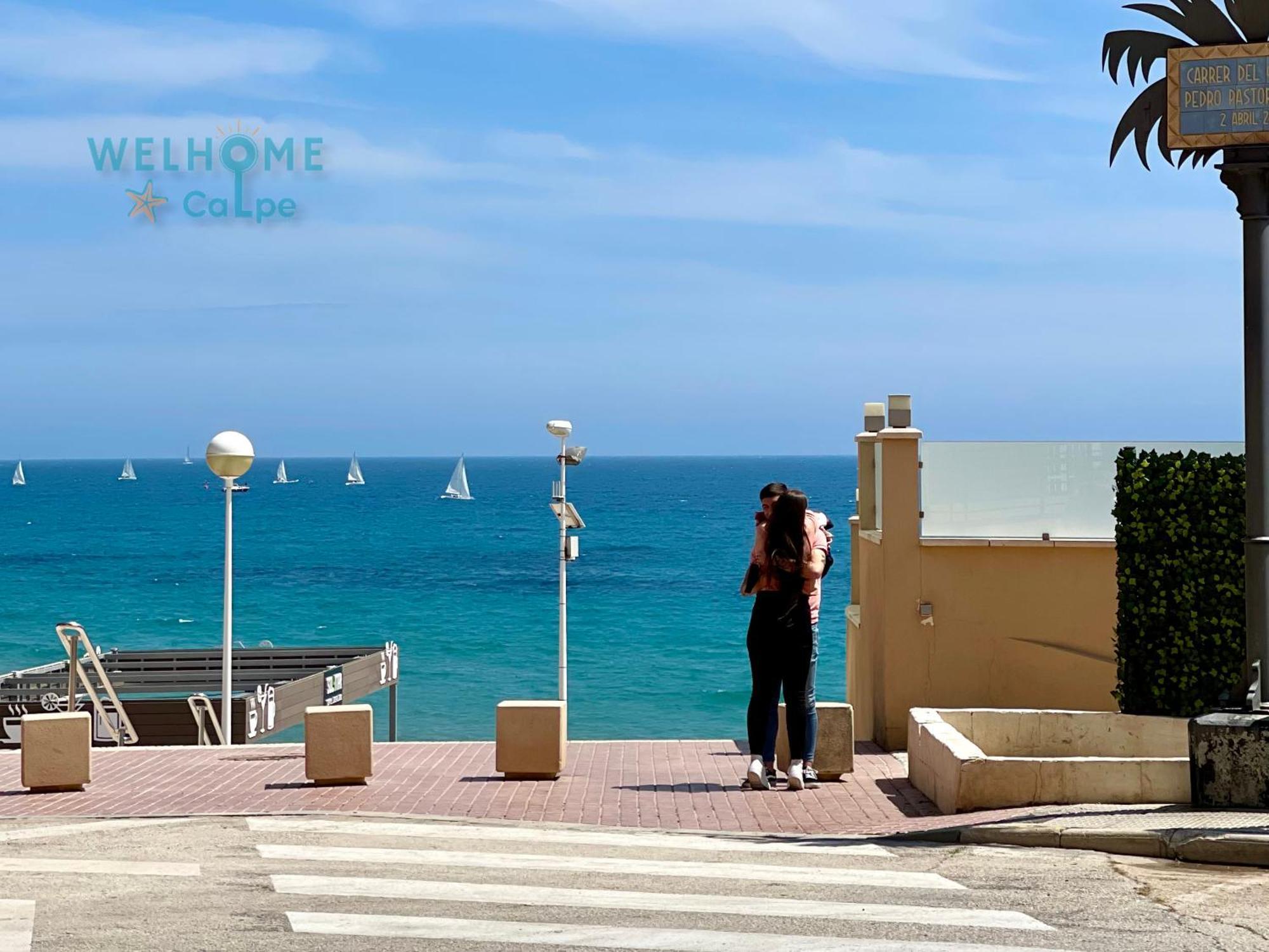Calalga Сasa Frente A La Playa Con Piscina Privada Vila Calpe Exterior foto